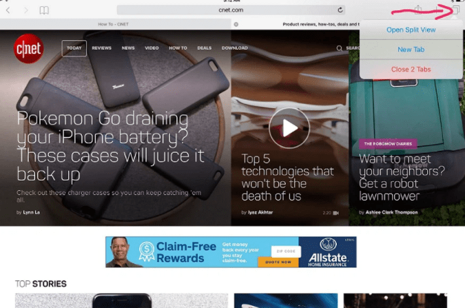 Safari has a split screen, how to turn it off? [Tips] Picture 5